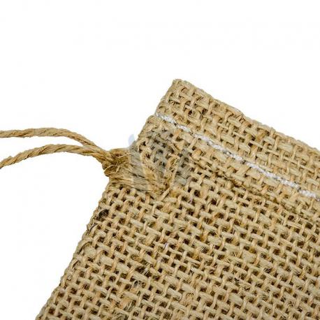 Jute zakken met sluitkoord 10 x 15 cm (per stuk) gebruik: Jute zakken met sluitkoord 10 x 15 cm (per stuk)