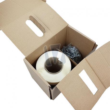 Polyesterband in dispenserdoos gebruik: Polyesterband in dispenserdoos