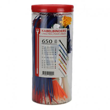 Gekleurde kabelbinders gebruik: Gekleurde kabelbinders