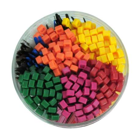 Gekleurde kabelbinders gebruik: Gekleurde kabelbinders