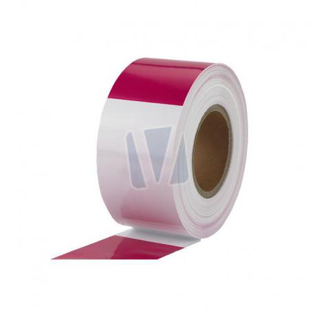 Roze wit afzetlint gebruik: Roze wit afzetlint