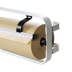 Wandrolhouder met kartelmes voor papier en folie