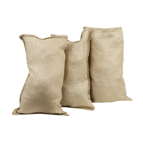 Grote jute zakken 40 cm x 65 cm