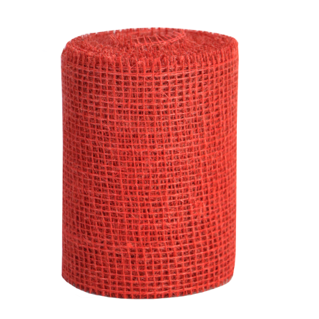 Gekleurd jute band 30 cm x 5 meter gebruik: Gekleurd jute band 30 cm x 5 meter