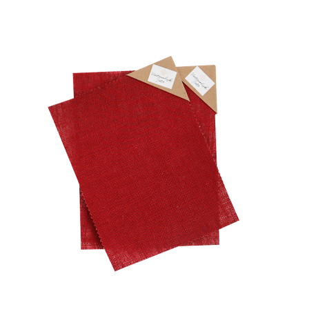 Jute stof plaklaag 21 cm x 28 cm gebruik: Jute stof plaklaag 21 cm x 28 cm