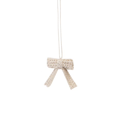 Jute kerstboomversiering gebruik: Jute kerstboomversiering