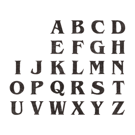 Jute letters gebruik: Jute letters