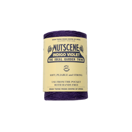 Jute touw op spoel 60 meter paars