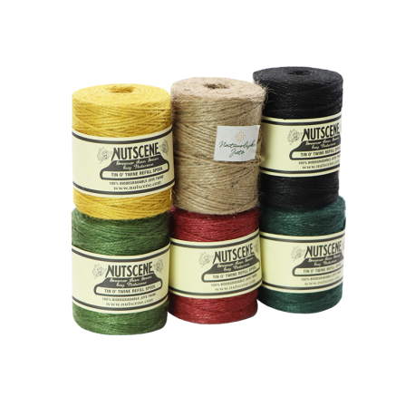 Jute touw op spoel 150 meter