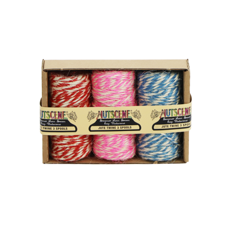 Jute touw tweekleurig gebruik: Jute touw tweekleurig