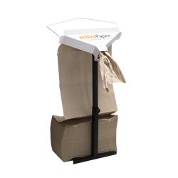 Dispenser voor pakken opvulpapier