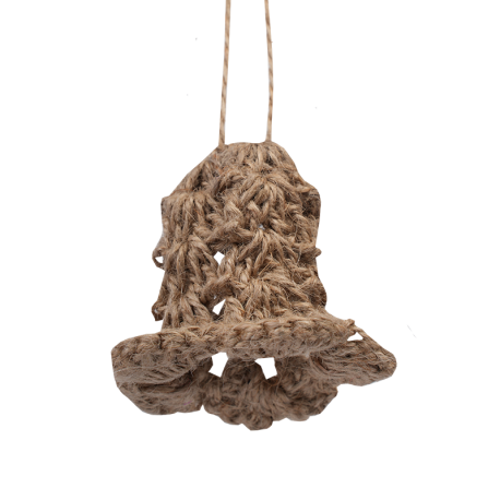 Jute ornament bel