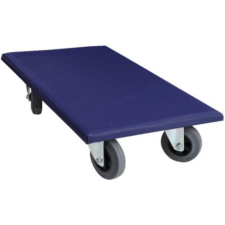 Meubelhondje 60x35 cm blauw 300 kg rubber wiel gebruik: Meubelhondje 60x35 cm blauw 300 kg rubber wiel