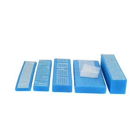 Schuimbuffers (per strook) gebruik: Schuimbuffers (per strook)